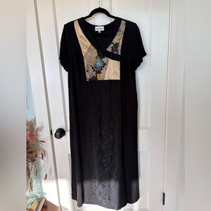 Vintage 90s Aimee D Maxi Dress